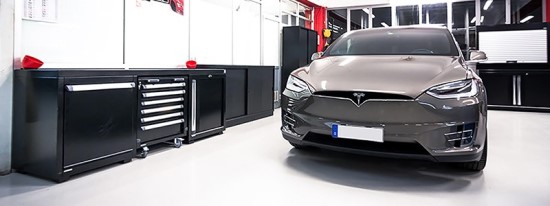 Autowerkstatt einrichten