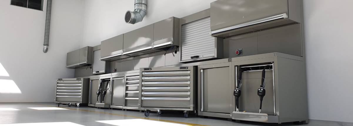 carrelli portautensili per officina