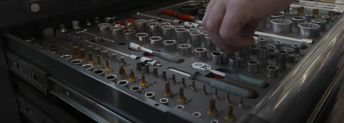 cassettiera officina