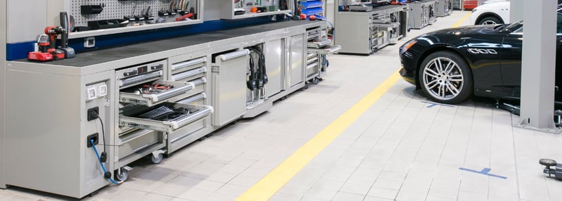 carrello attrezzi officina