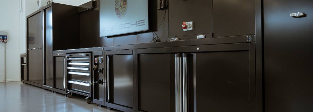 allestimento officina