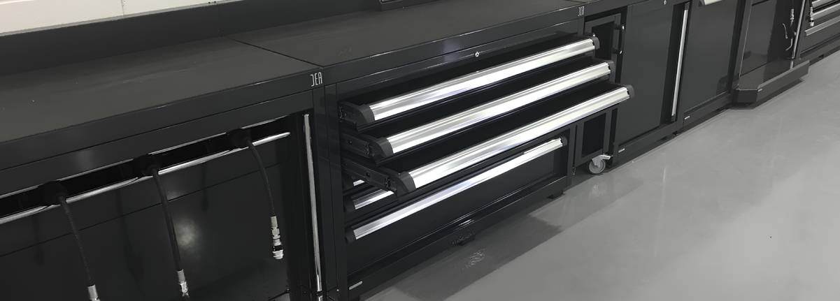 cassettiera officina