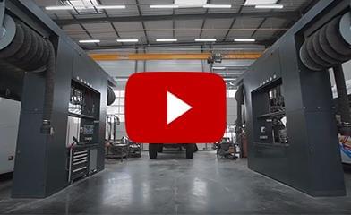 Allestimento Mercedes Benz in Francia: compattezza e solidità