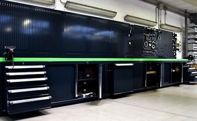 Banco da lavoro per officina: quando il finishing fa la differenza