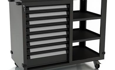 Mehr als ein Wagen: die neue mobile Arbeitsstation von DEA für Werkstatt und Industrie
