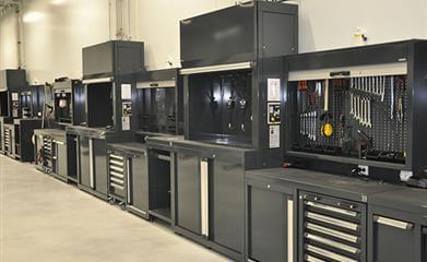 Soluzioni Made in Italy per lo stoccaggio in officina